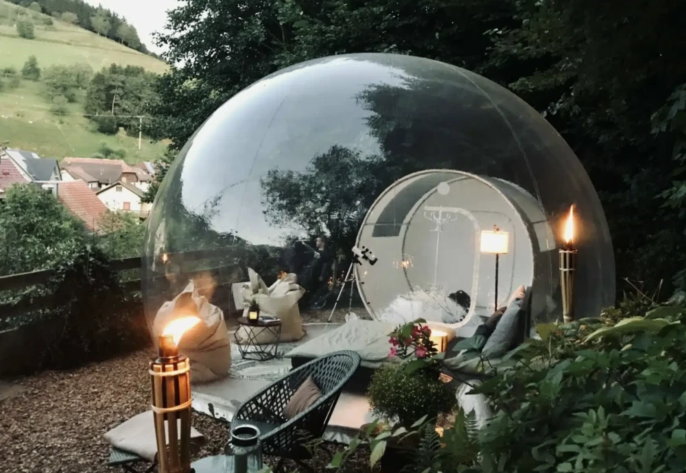 inflatable bubble tents